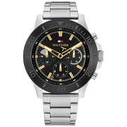 Black dial / Silver-tone