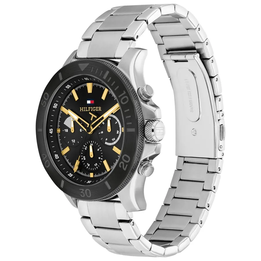 Tommy Hilfiger Bryan 46mm Black Dial, view 3