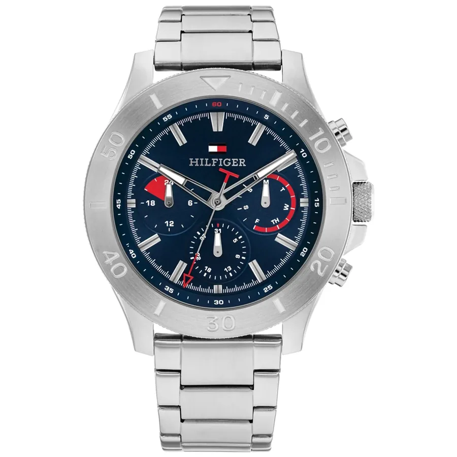 Tommy Hilfiger Bryan 46mm Blue Dial, front view