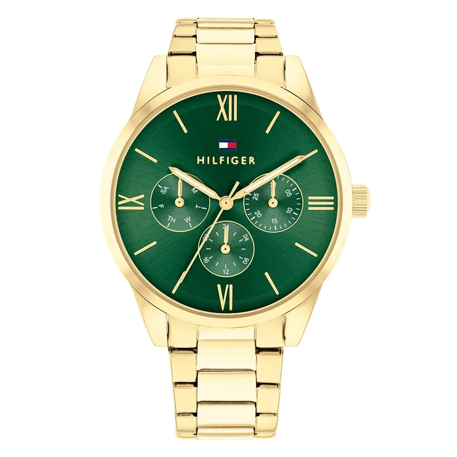 Tommy Hilfiger Camille 38mm Green Dial, front view
