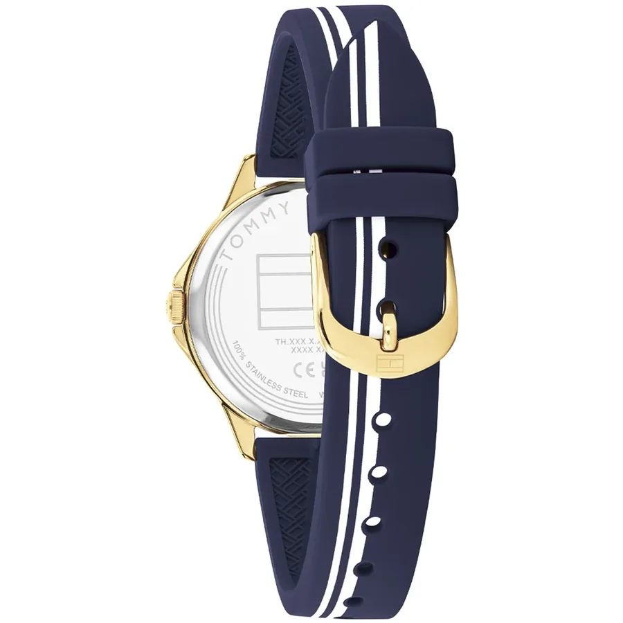 Tommy Hilfiger Chloe 34mm Blue Dial, Blue Silicone Strap, view 4