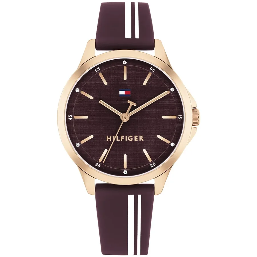 Tommy Hilfiger Chloe 34mm Wine Dial, front view