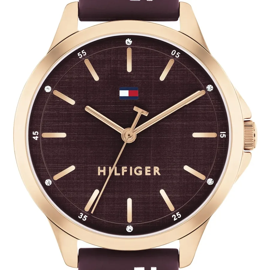 Tommy Hilfiger Chloe 34mm Wine Dial, view 2
