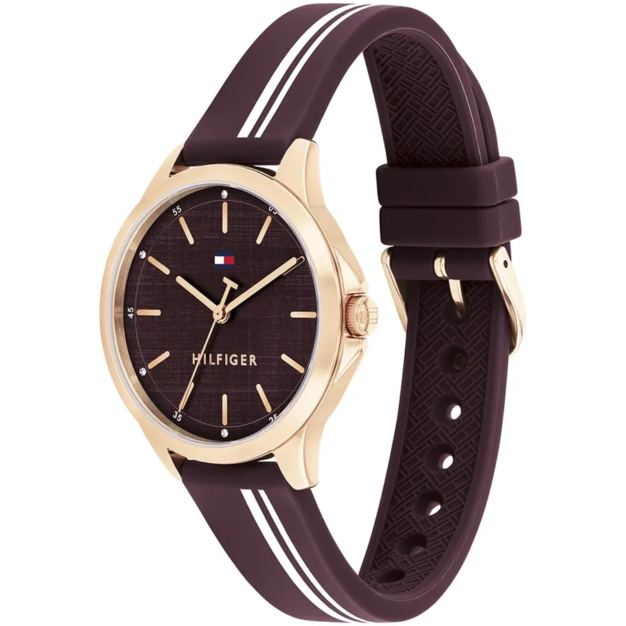 Tommy Hilfiger Chloe 34mm Wine Dial, view 3