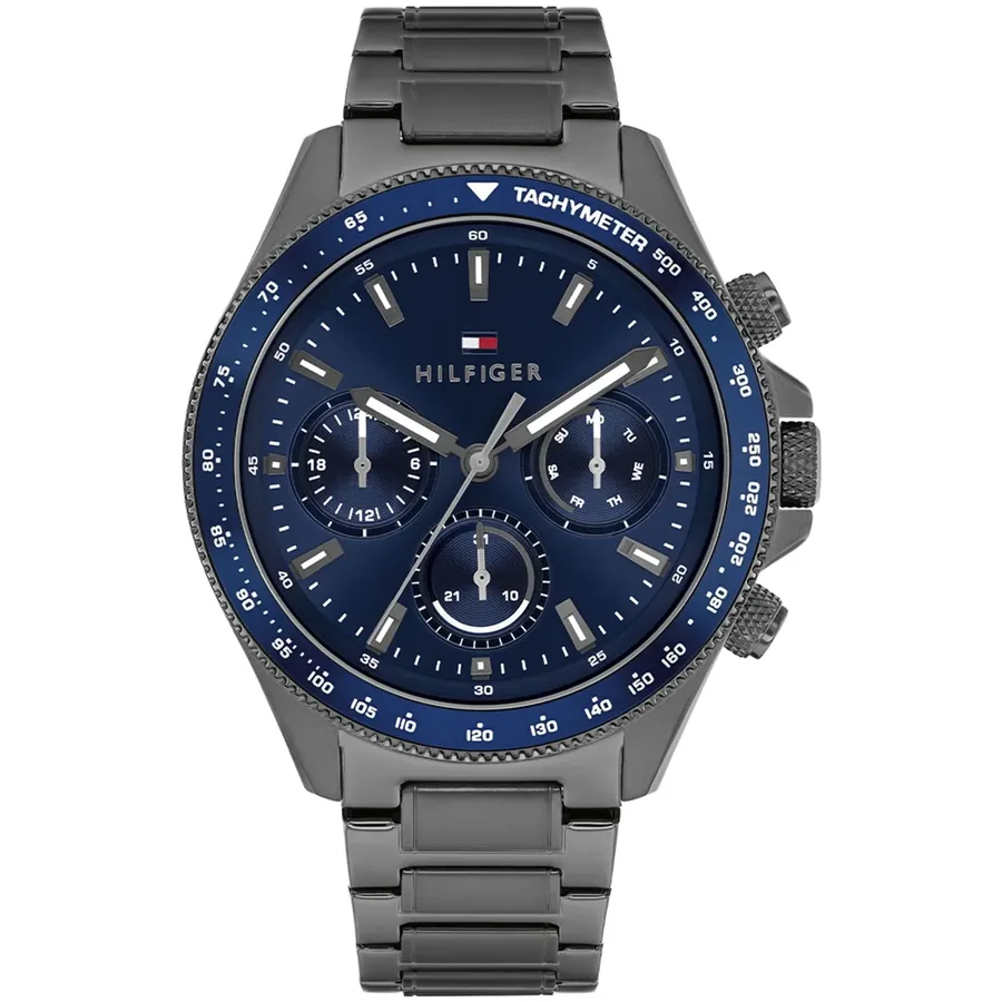 Tommy Hilfiger Clark 44mm Blue Dial, front view