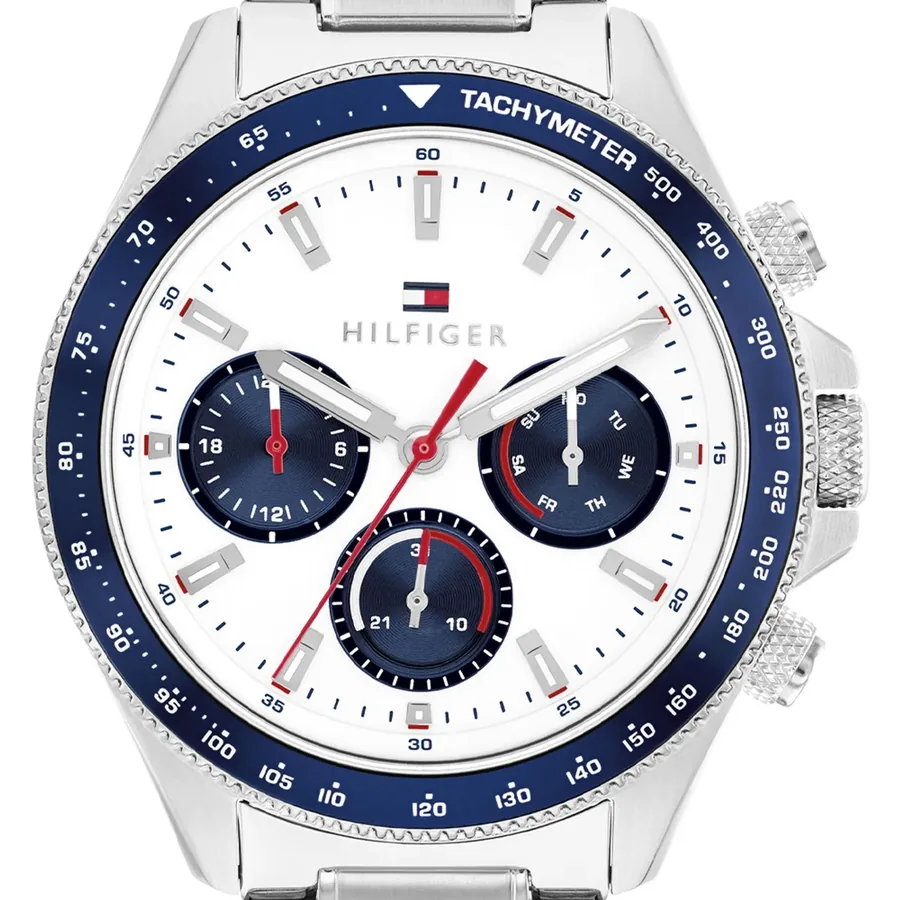 Tommy Hilfiger Clark 44mm White Dial, view 2
