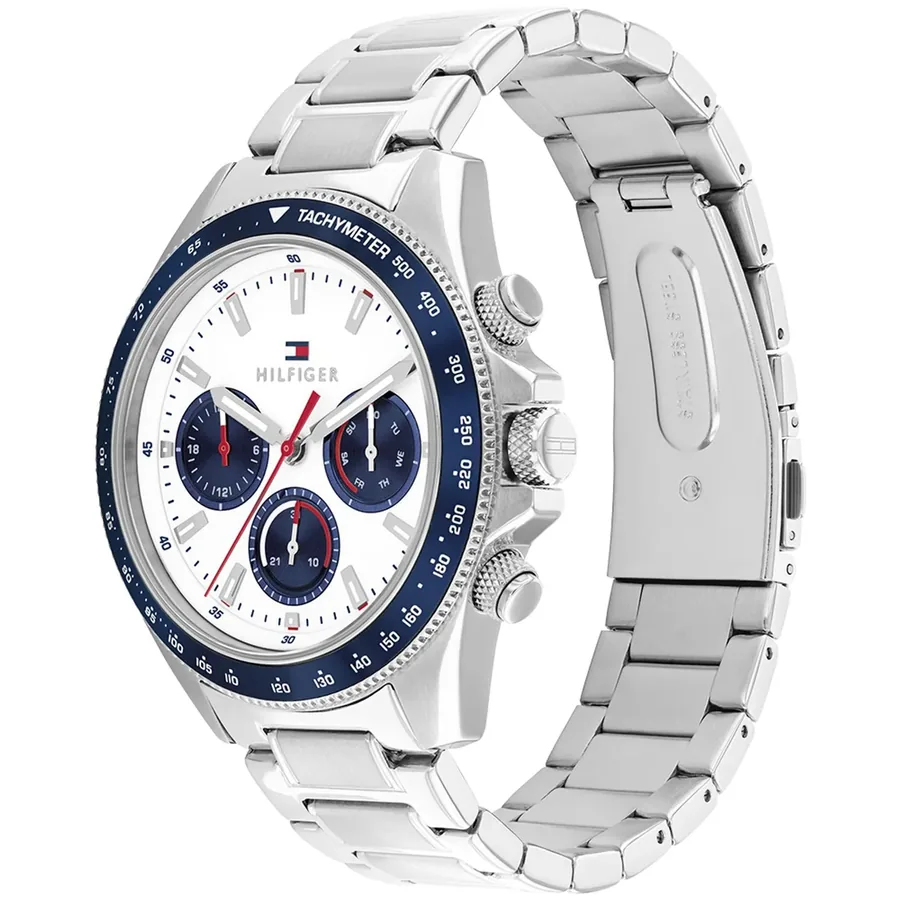 Tommy Hilfiger Clark 44mm White Dial, view 3