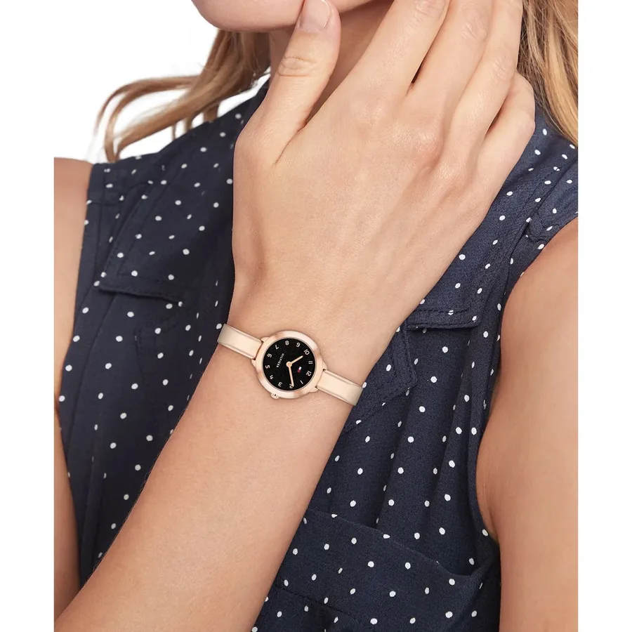 Tommy Hilfiger Demi Bangle 26mm Black Dial, view 2
