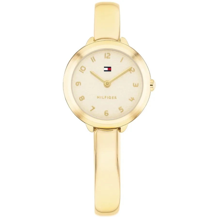 Tommy Hilfiger Demi Bangle 26mm Gold Dial, front view