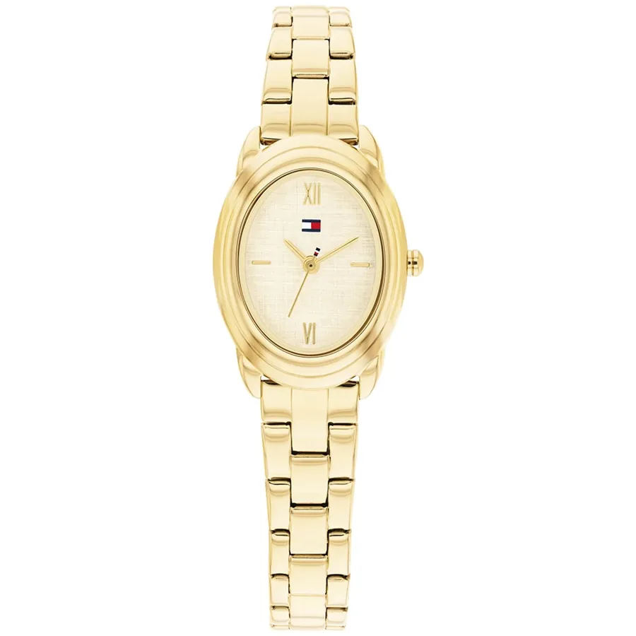 Tommy Hilfiger Demi Oval 27x19.7mm Champagne Dial, front view