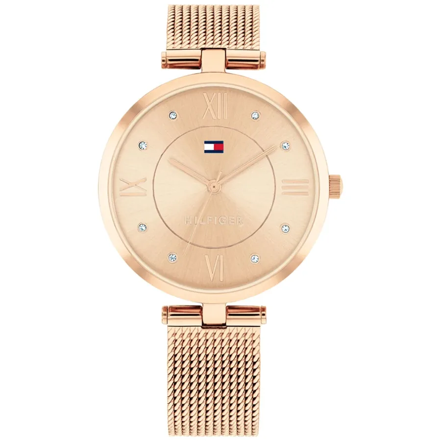 Tommy Hilfiger Ella 34mm Rose Gold Dial, front view