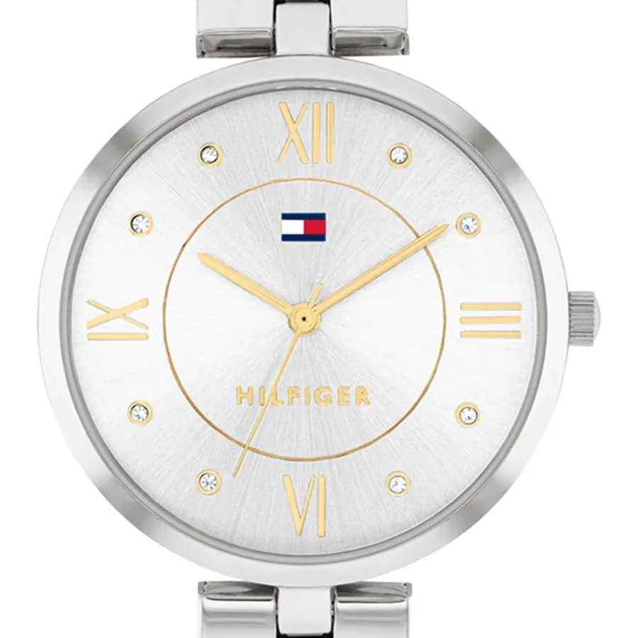 Tommy Hilfiger Ella 34mm Silvery White Dial, view 2