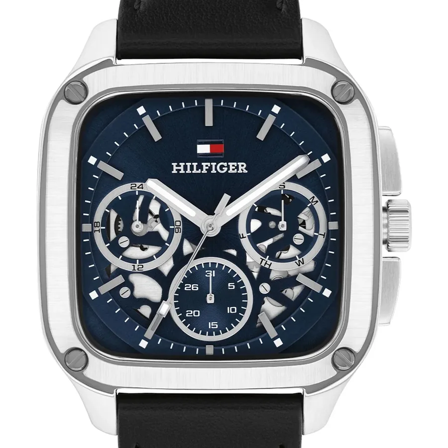 Tommy Hilfiger Herald Skeleton 37x39mm Blue Dial, view 3