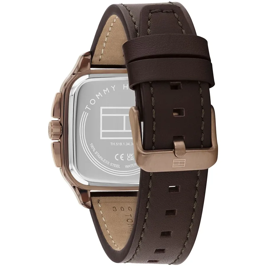 Tommy Hilfiger Herald Skeleton 37x39mm Green Dial, view 5