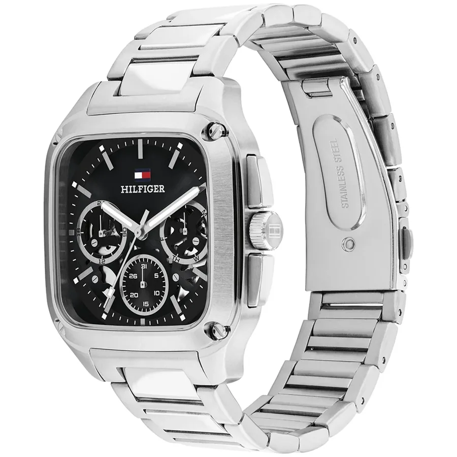 Tommy Hilfiger Herald Skeleton 37x39mm Black Dial, view 4