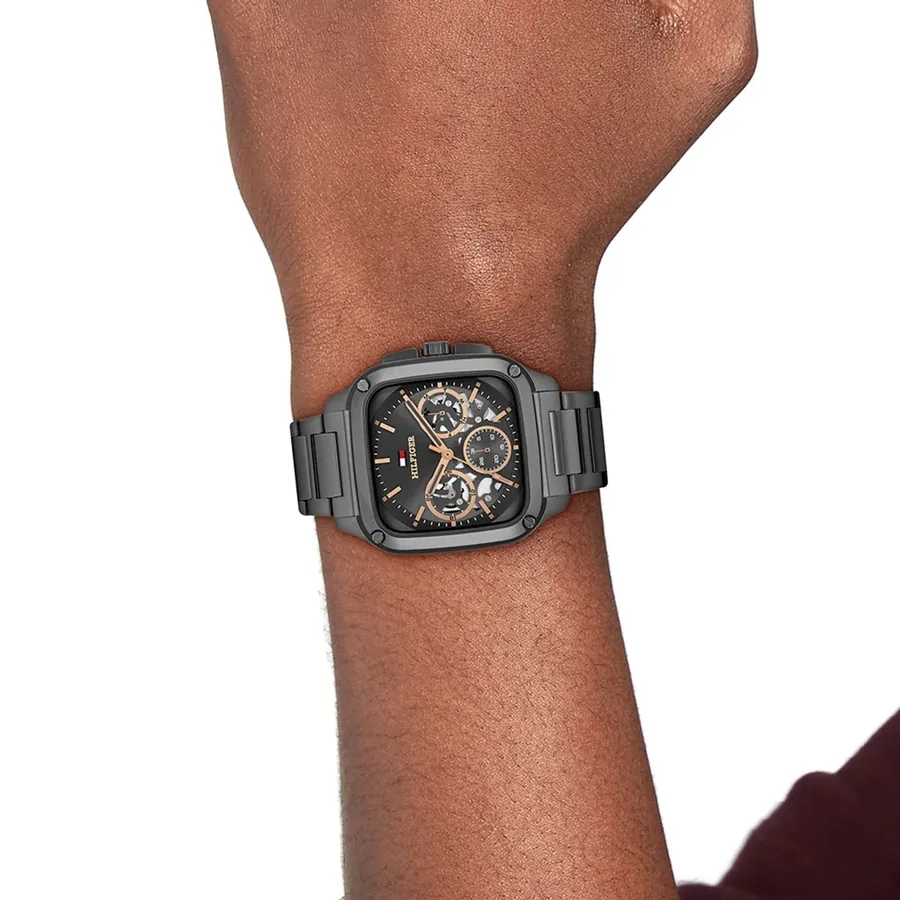 Tommy Hilfiger Herald Skeleton 37x39mm Grey Dial, view 2