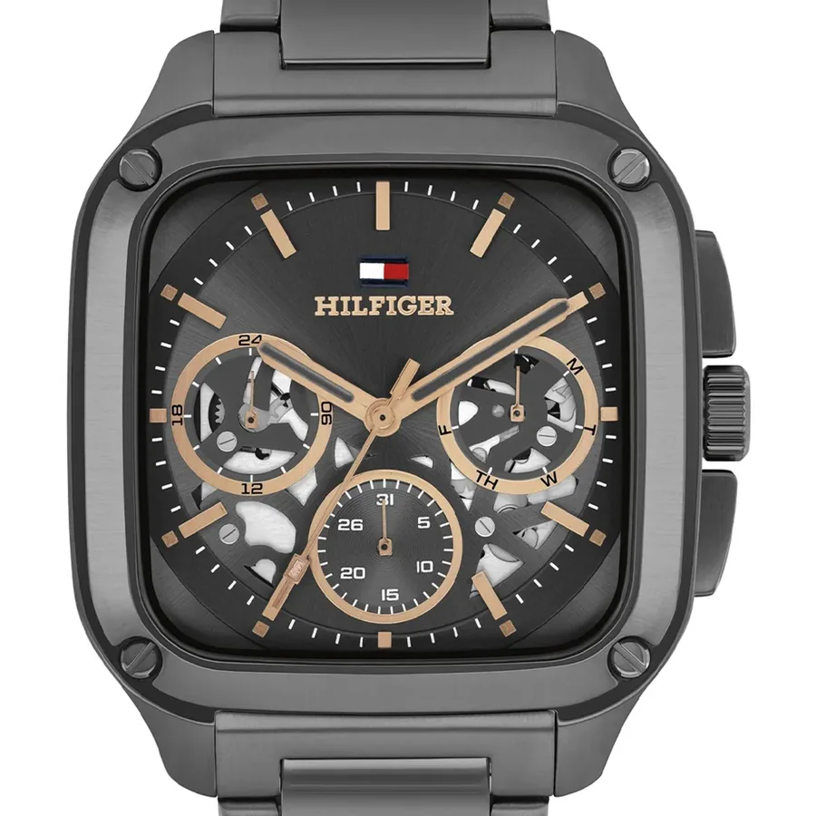 Tommy Hilfiger Herald Skeleton 37x39mm Grey Dial, view 3