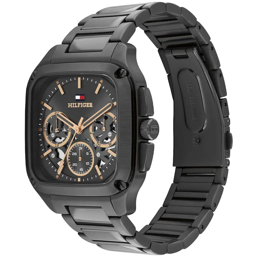 Tommy Hilfiger Herald Skeleton 37x39mm Grey Dial, view 4