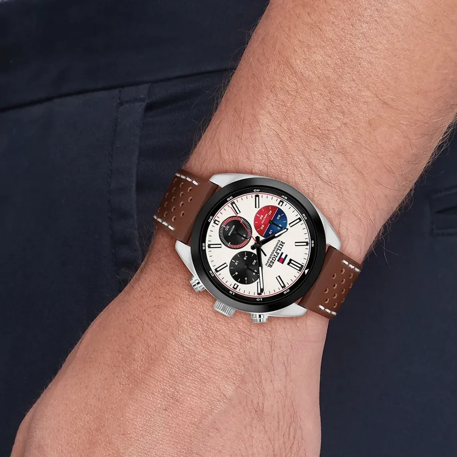 Tommy Hilfiger Hudson 40mm Beige Dial, view 2