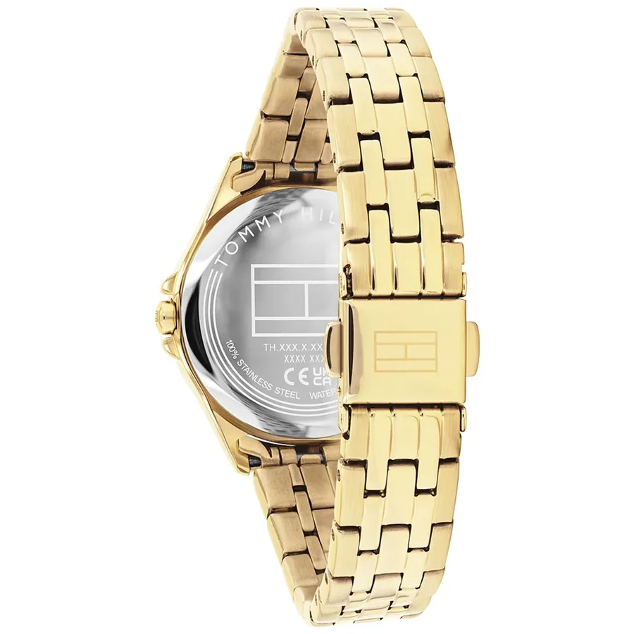 Tommy Hilfiger Jade 30mm Blue Dial, Gold-Tone Stainless Steel Bracelet, Ref. 1782891, view 5