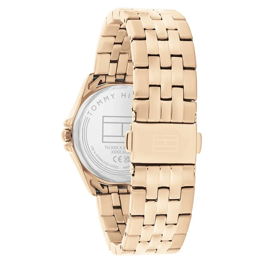 Tommy Hilfiger Jade 30mm Greyish Brown Dial, Rose Gold-Tone Stainless Steel Bracelet, view 4