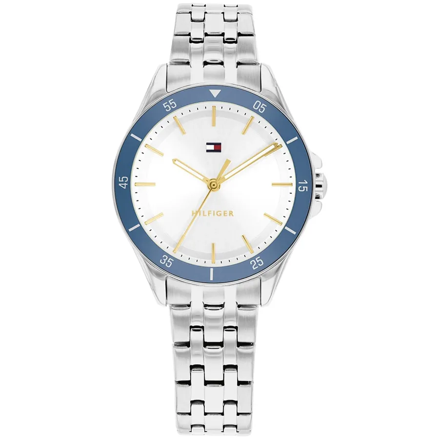 Tommy Hilfiger Jade 30mm Silvery White Dial, front view
