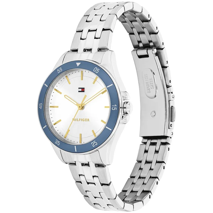 Tommy Hilfiger Jade 30mm Silvery White Dial, view 3