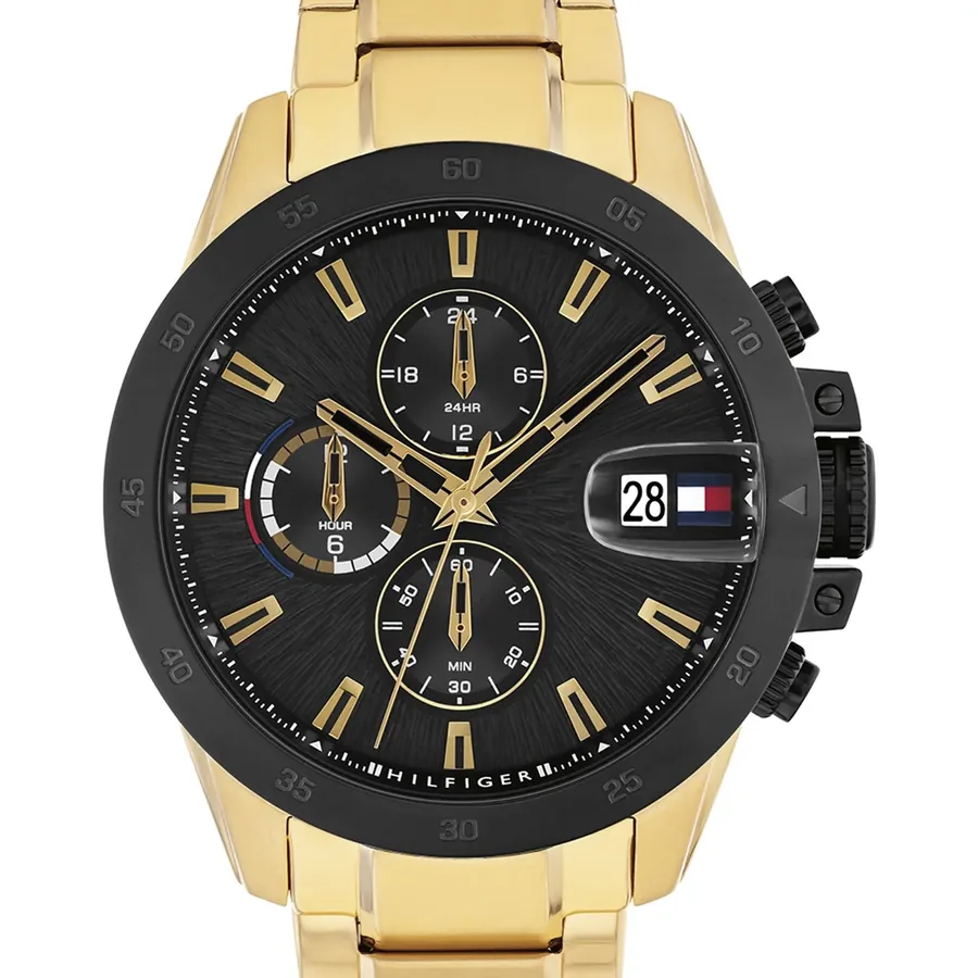 Tommy Hilfiger Jameson 43mm Black Dial, view 2