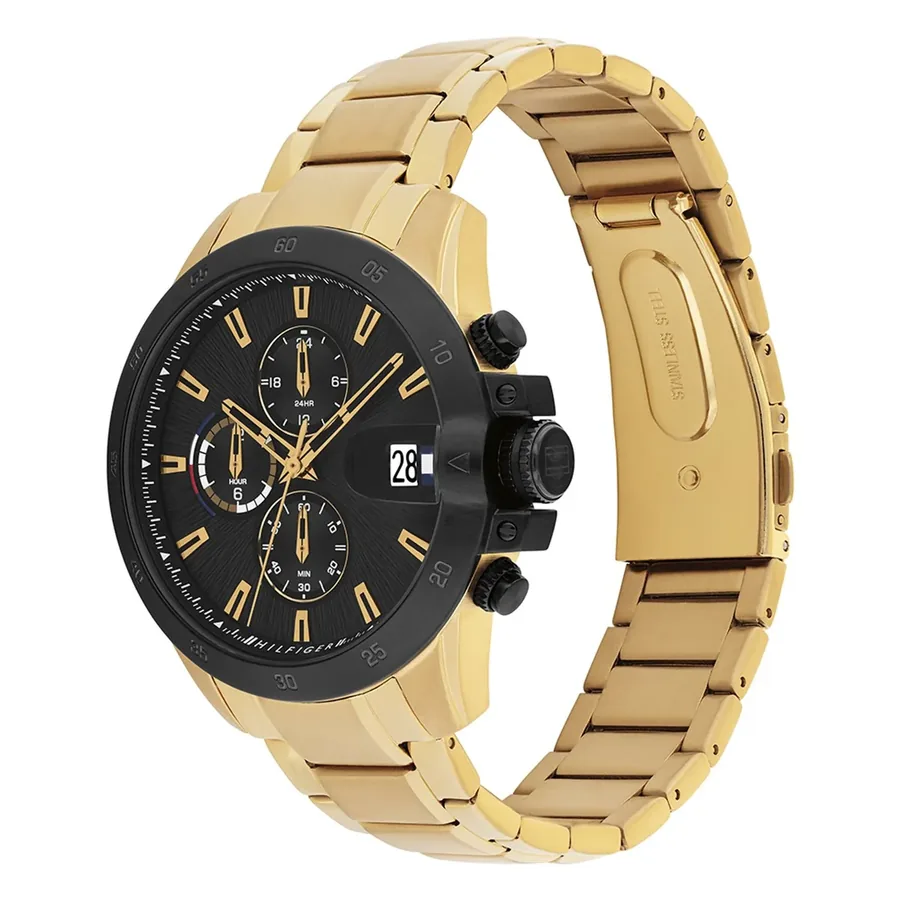 Tommy Hilfiger Jameson 43mm Black Dial, view 3
