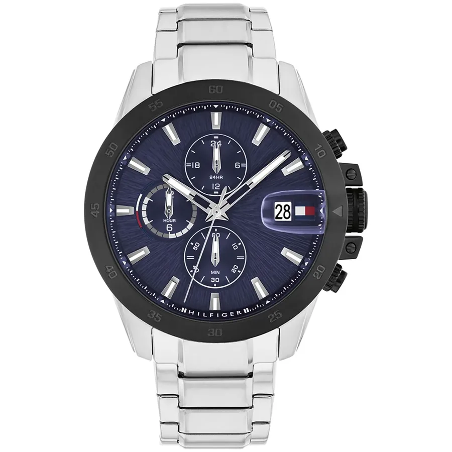 Tommy Hilfiger Jameson 43mm Blue Dial, front view