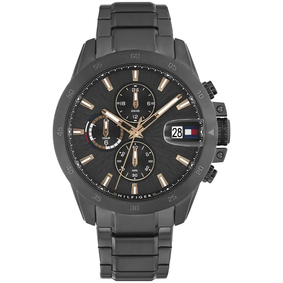 Tommy Hilfiger Jameson 43mm Grey Dial, front view