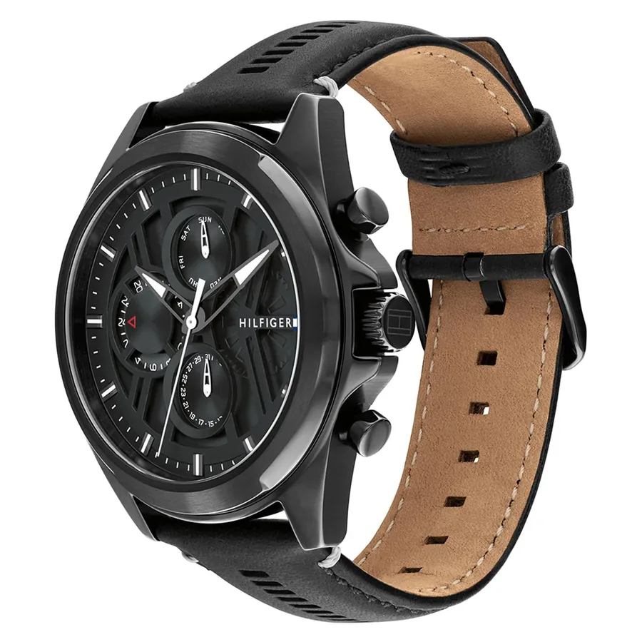 Tommy Hilfiger Jax 48mm Black Dial, view 3