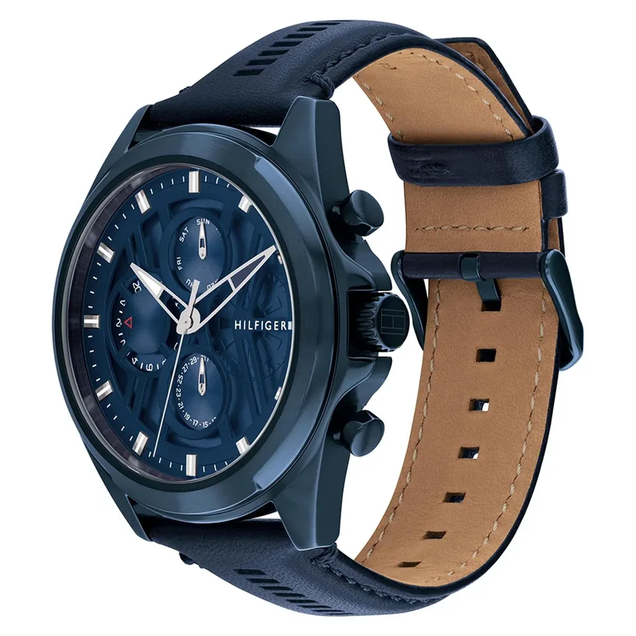 Tommy Hilfiger Jax 48mm Blue Dial, view 3