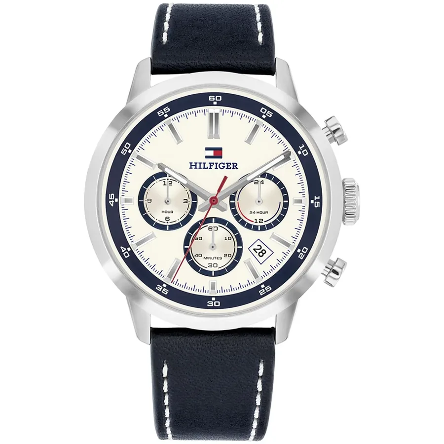Tommy Hilfiger Kent 43mm Cream Dial, front view