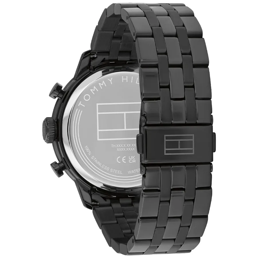 Tommy Hilfiger Kent 43mm Blue Dial, Grey Stainless Steel Bracelet, view 4