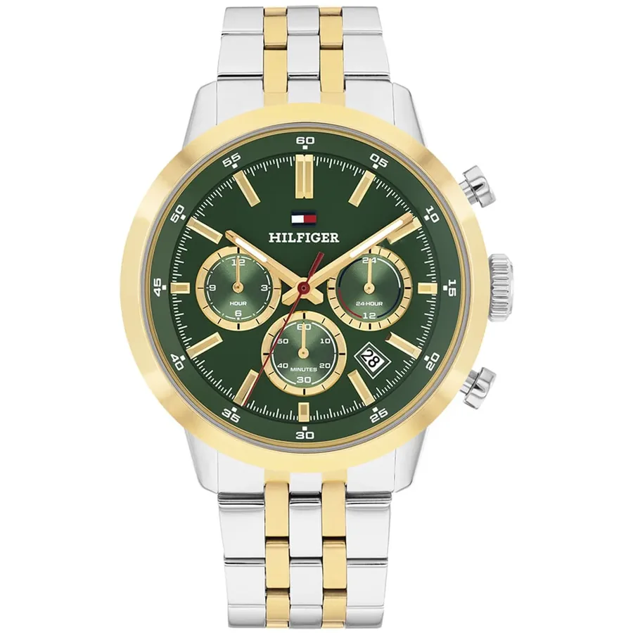 Tommy Hilfiger Kent 43mm Green Dial, front view