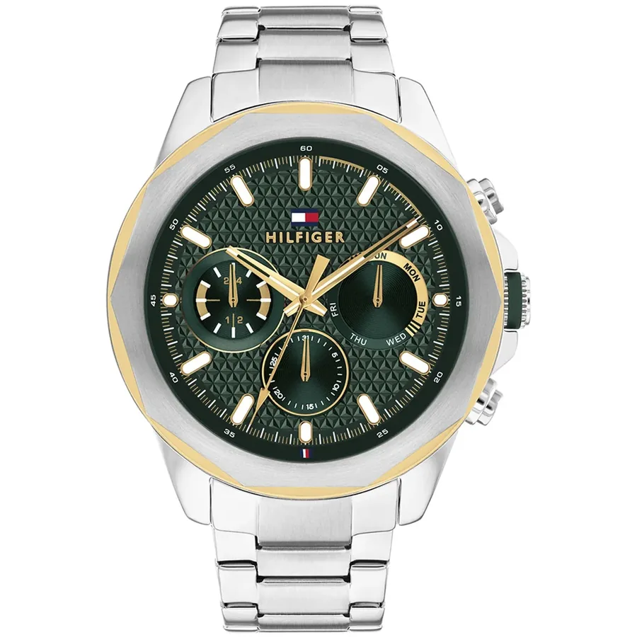 Tommy Hilfiger Lars 46mm Green Dial, front view
