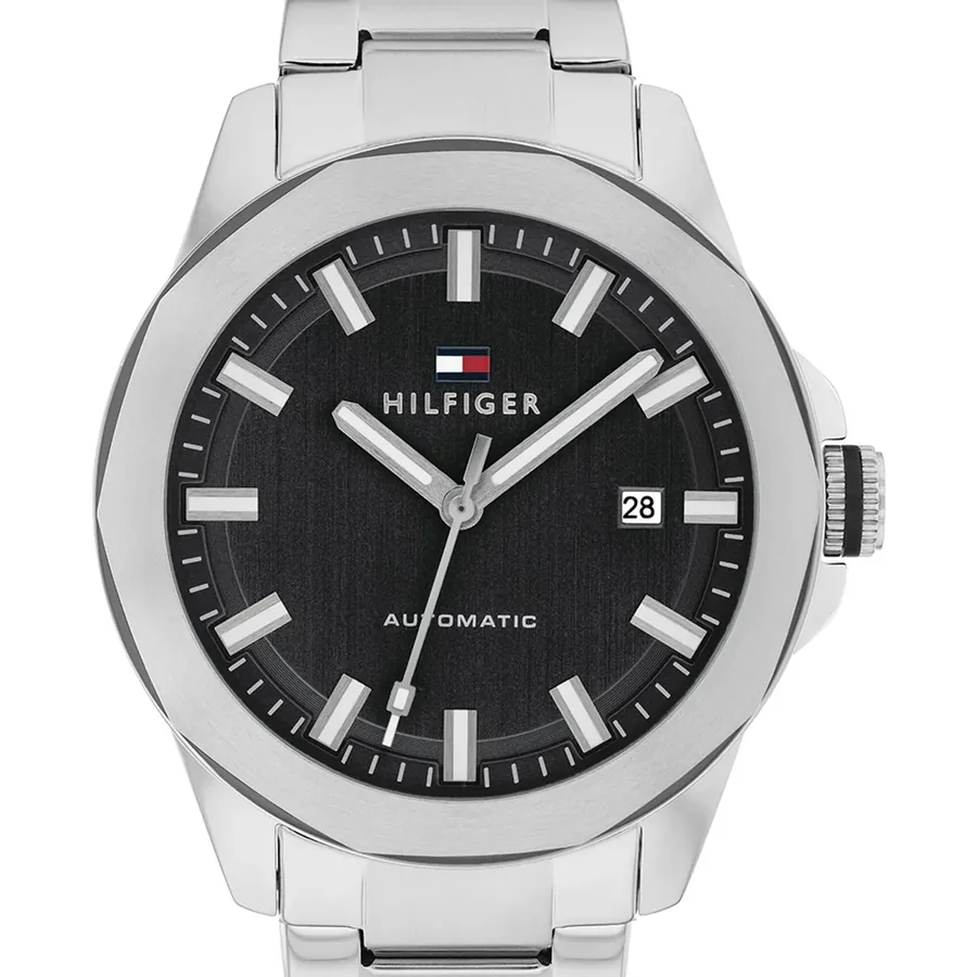 Tommy Hilfiger Lars Auto 41mm Black Dial, view 2