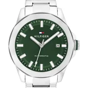 Green dial / Silver-tone