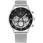 Black dial / Silver-tone