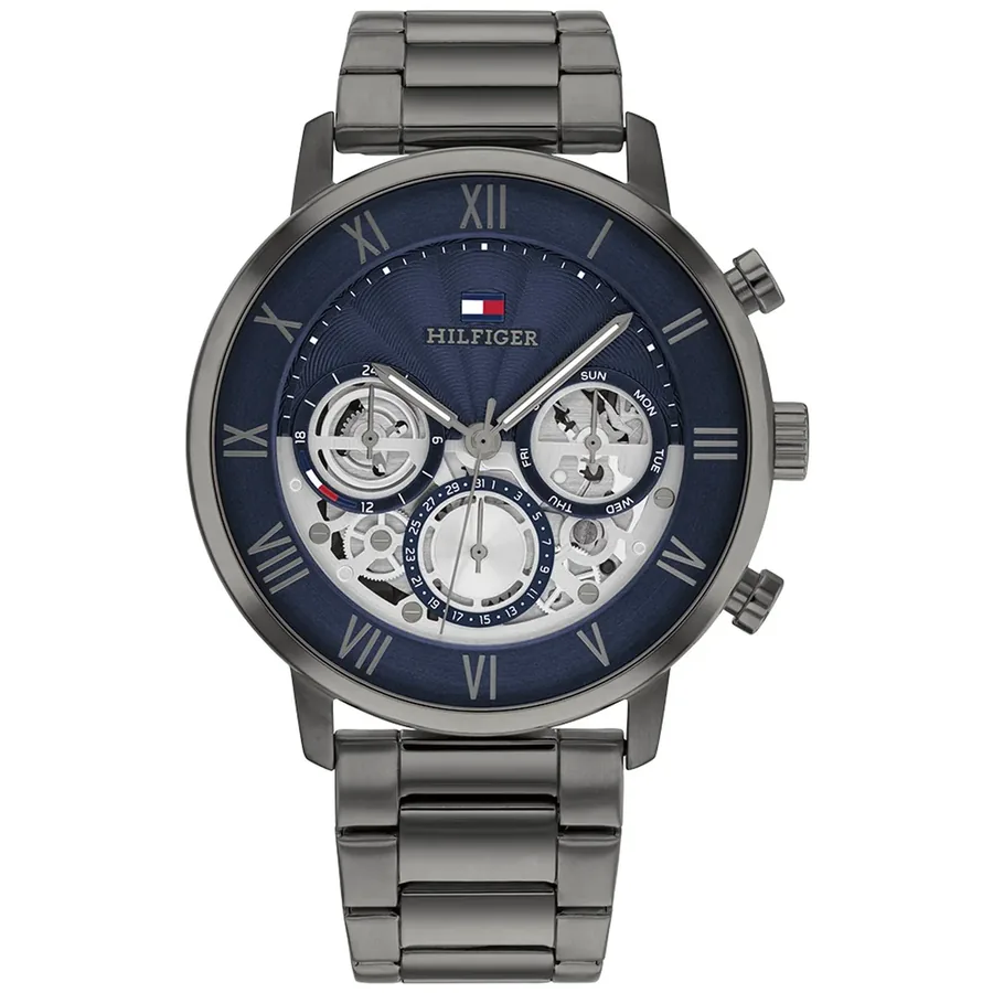 Tommy Hilfiger Legend 44mm Blue Dial, Ref. 1710707, front view