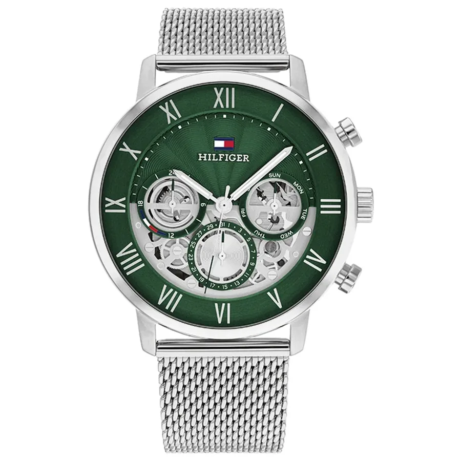 Tommy Hilfiger Legend 44mm Green Dial, front view