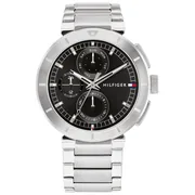 Black dial / Silver-tone
