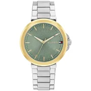 Green dial / Silver-tone