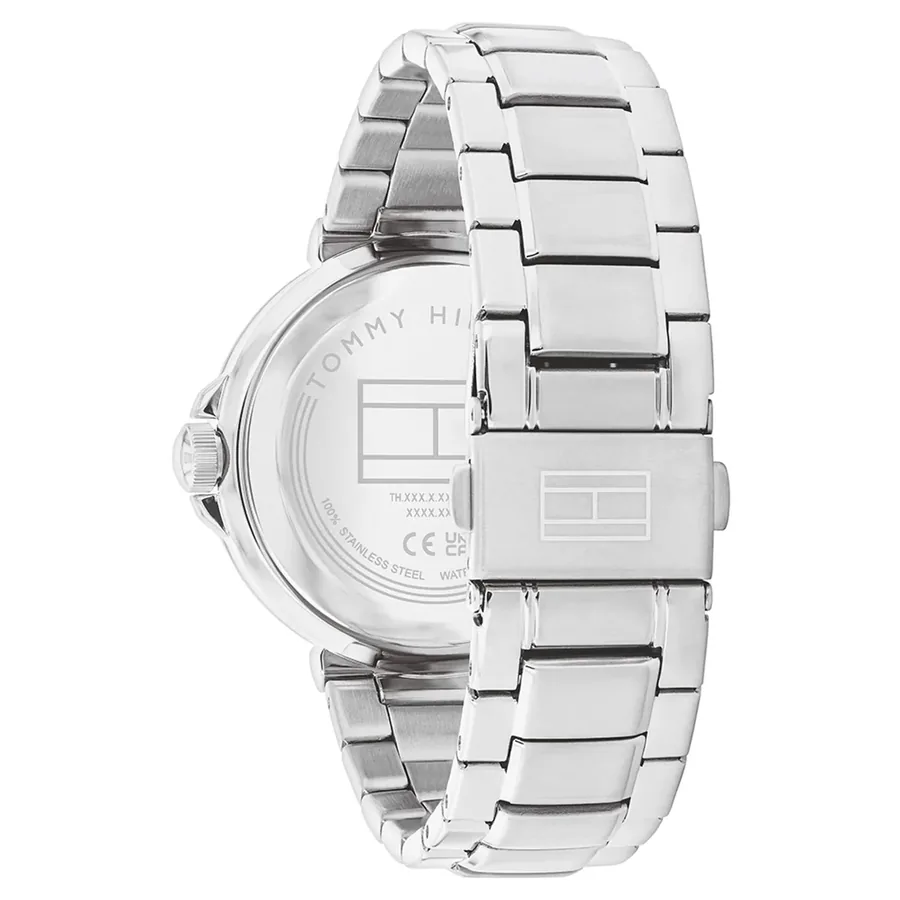 Tommy Hilfiger Lori 38mm Silvery White Dial, view 4