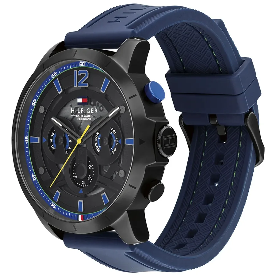 Tommy Hilfiger Luca 50mm Black Dial, view 3