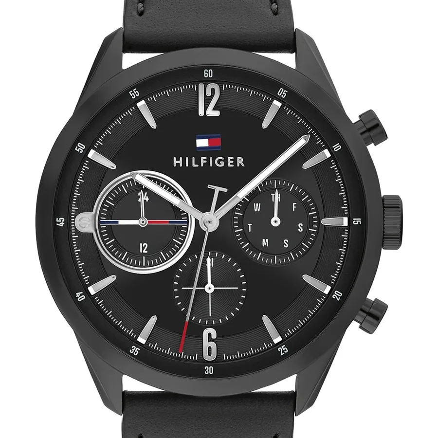 Tommy Hilfiger Matthew 44mm Black Dial, view 2