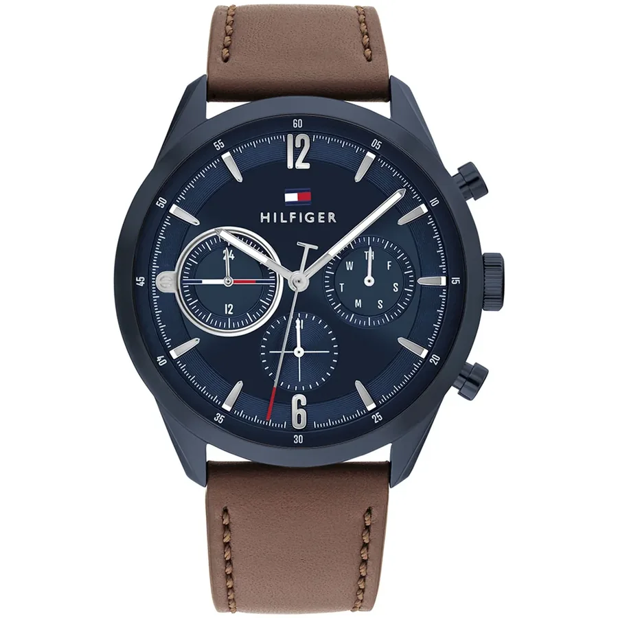 Tommy Hilfiger Matthew 44mm Blue Dial, front view