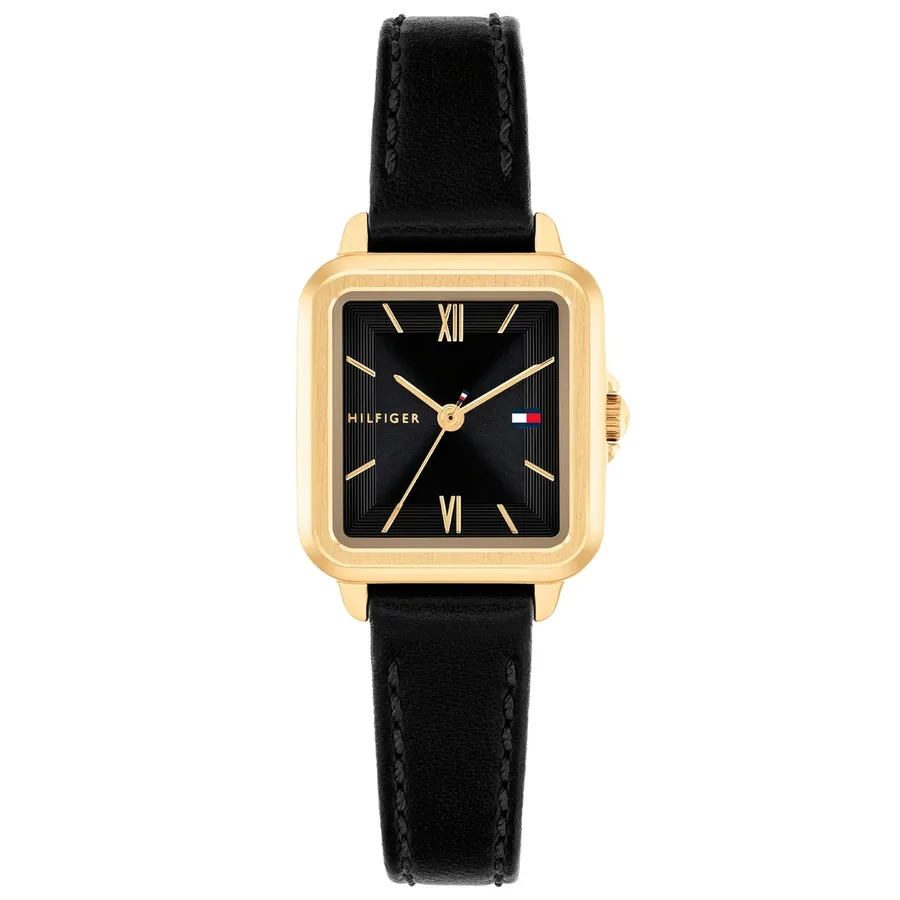 Tommy Hilfiger Mia 24mm Black Dial, front view