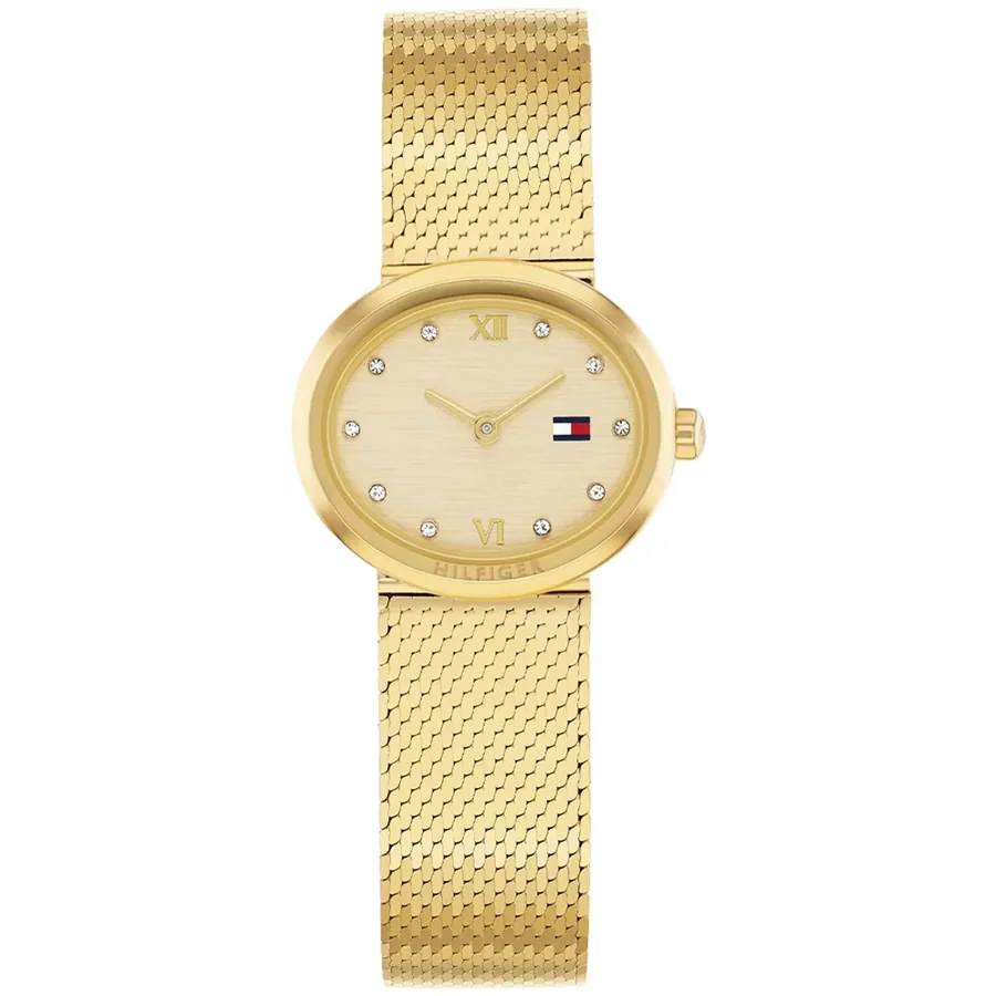 Tommy Hilfiger Moira 25mm Gold Dial, front view